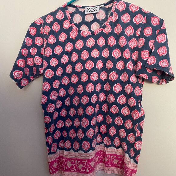 SZ BLOCKPRINTS TOP - Picture 1 of 5